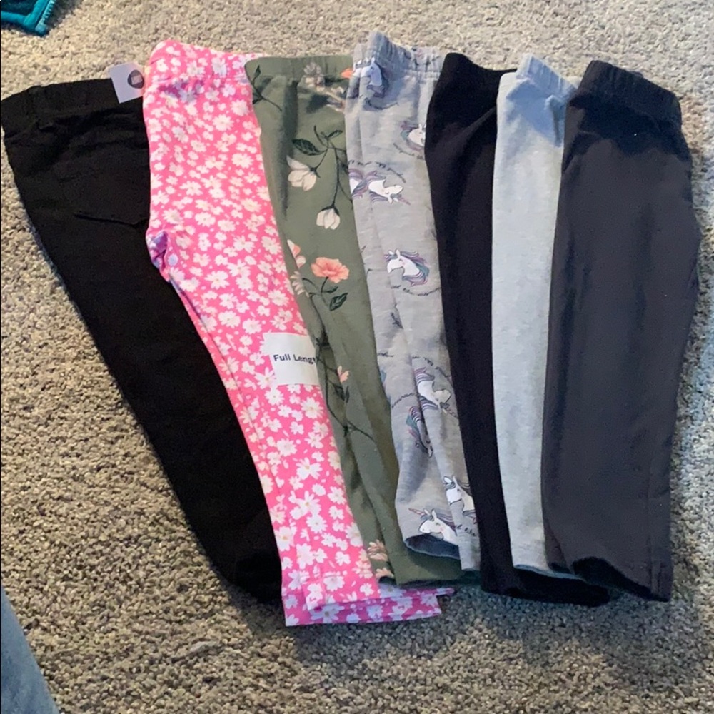 Toddler leggings lot of 7